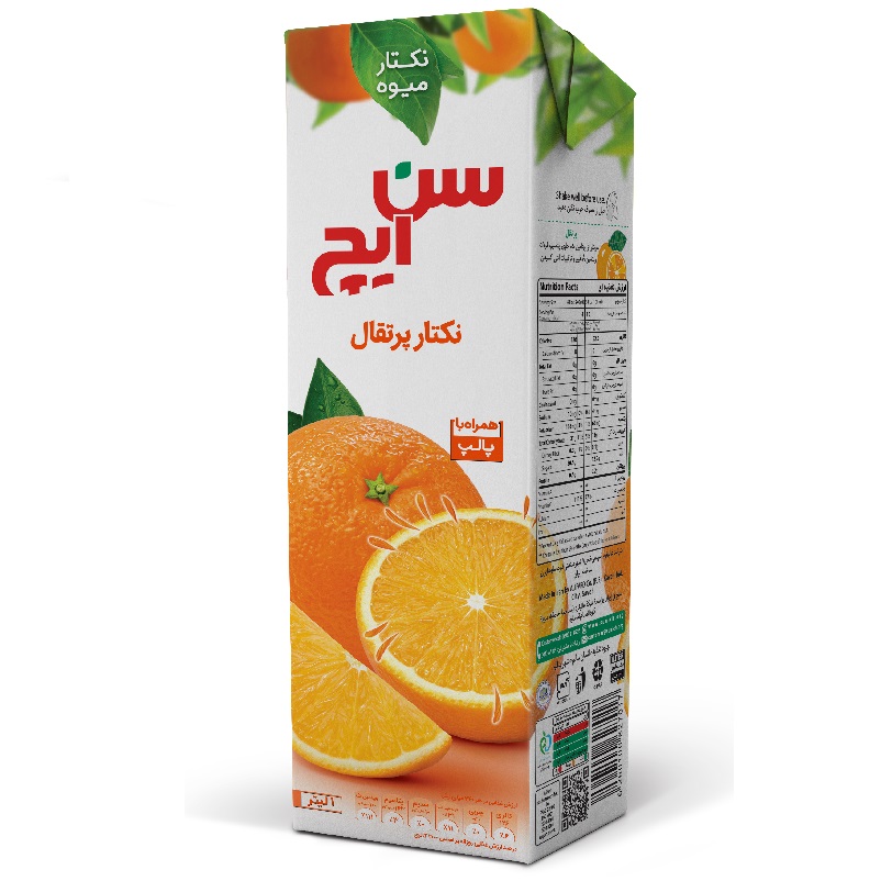 آبمیوه پرتقال 1 لیتر سن ایچ
