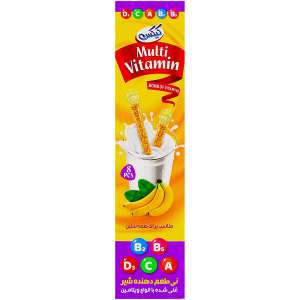 نی شیر مولتی ویتامین کیکس موزی