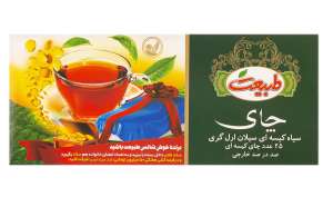 چای کیسه معطر(برگاموت)طبیعت 25عددی