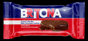 بریتونا مغز کاکائو روکش شکلات زر