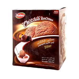 بستنی 2لیتری شکلات کاله