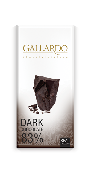 شکلات تابلت گالاردو تلخ  ۸۳٪